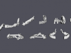 28mm type 99 ija medium mortar 3d print model Modello di stampa 3D