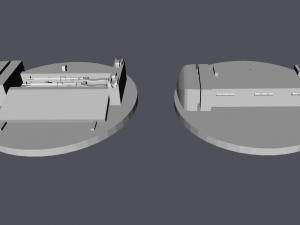 28mm ija paratrooper drop canisters Modello di stampa 3D