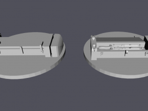 28mm ija paratrooper drop canisters Modello di stampa 3D