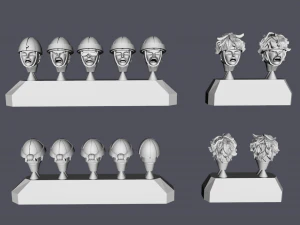 Equipes especiais de p&aacute;ra-quedistas ija de 28 mm Modelo de Impressão 3D
