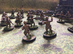 28mm ija paratrooper reinforced platoon bundle 3d print model 3Dプリントモデル