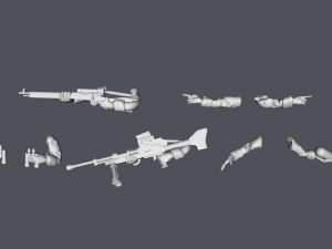 28mm ija paratrooper reinforced platoon bundle 3d print model 3Dプリントモデル