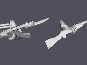 28mm ija paratrooper reinforced platoon bundle 3d print model 3Dプリントモデル