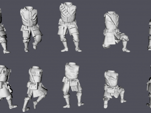 28mm ija paratrooper reinforced platoon bundle 3d print model 3Dプリントモデル