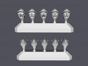 28mm ija paratrooper reinforced platoon bundle 3d print model 3D Print Model