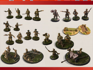 28mm ija paratrooper reinforced platoon bundle 3d print model Modèles 3D en vedette