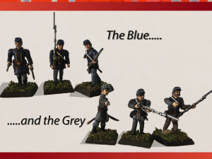 28mm basic american civil war infantry 3d print model 3D Print Model