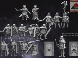28mm ei roman legionaries 3d print model 3D Принт Модель