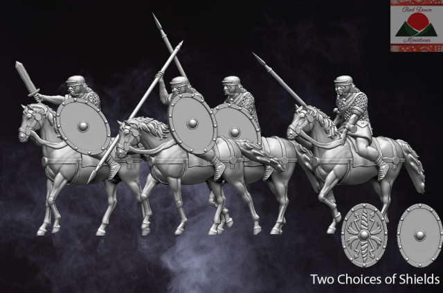 28mm roman auxiliary cavalry 3d print model 3D Print Model .c4d .max .obj .3ds .fbx .stl .blend 