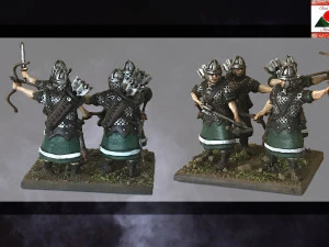 28mm roman auxiliary archers 3d print model 3D Print Model