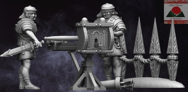 28mm ei roman scorpion team 3d print model Modello di stampa 3D .c4d .max .obj .3ds .fbx .stl .blend 