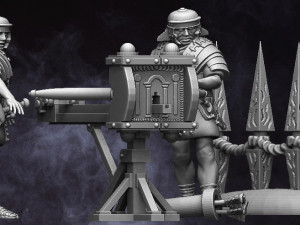 28mm ei roman scorpion team 3d print model 3D Print Model