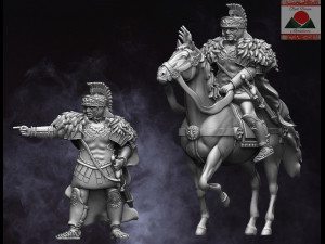 28mm ei roman commander 3d print model 3D Print Model