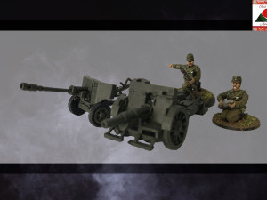 28mm romanian artillery ww2 3d print model Modello di stampa 3D