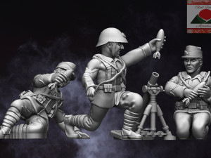 28mm romanian support ww2 3d print model 3D-Druckmodell