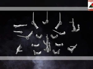 28mm dutch and knil soldiers add on pack 3D Print Model