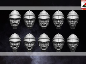 28mm zulu war british infantry multipart Modelo de Impressão 3D