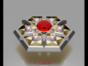 venus medallion 3D Print Model