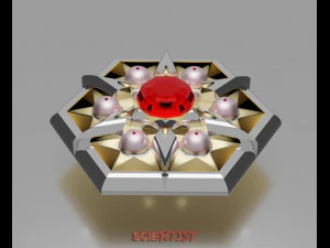 venus medallion 3D Print Model