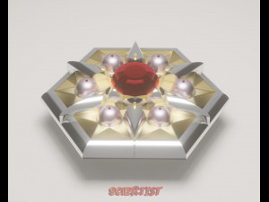 venus medallion 3D Print Model