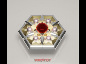 venus medallion 3D Print Model