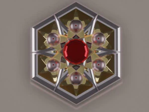 venus medallion 3D Print Model
