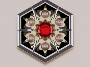 venus medallion 3D Print Model
