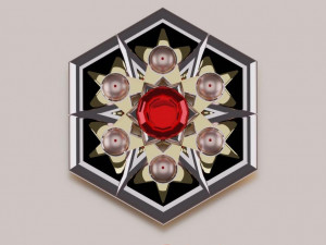 venus medallion 3D Print Model