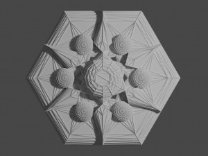 venus medallion 3D Print Model