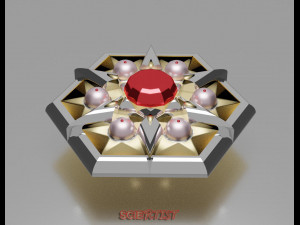 venus medallion 3D Print Model