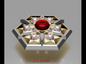 venus medallion 3D Print Model
