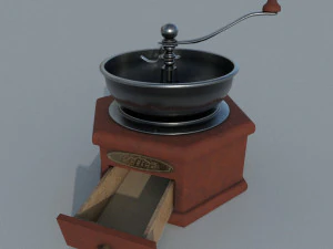 manuel kahve değirmeni 3D Model