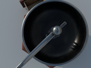 manual coffee grinder Model 3D