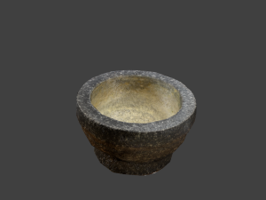 stone mortar 3D Model