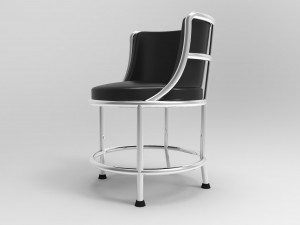 stainless steel special chair Modelo 3D