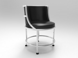 stainless steel special chair 3D Model