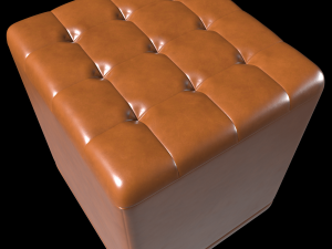 pouf 3D Модель