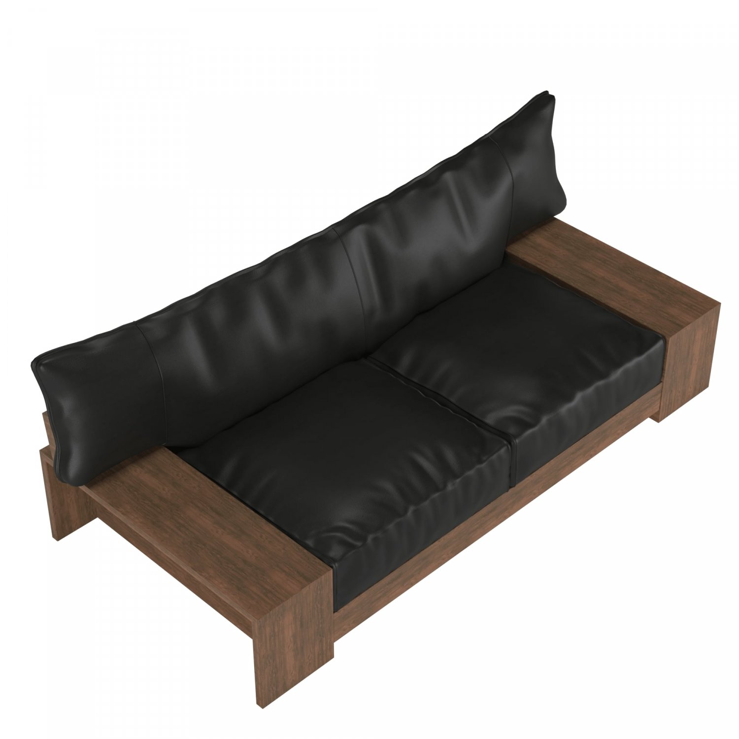 kiza 2-seater sofa 3D Model in Sofa 3DExport