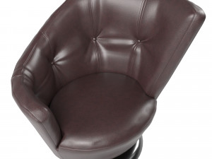 arabella by giorgetti in leather Model 3D