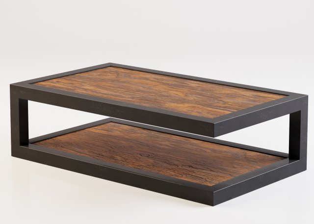 loft coffee table Modello 3D .c4d .max .obj .3ds .fbx .stl .blend 