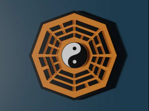 Багуа Инь Ян 3D Модель