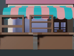 candy store 3D Model