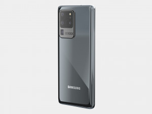 samsung galaxy s20 ultra gray cosmic gray 3D Модель