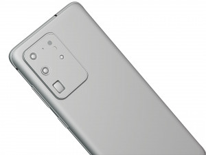 samsung galaxy s20 ultra gray cosmic gray 3D Модель