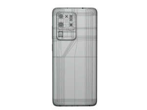 samsung galaxy s20 ultra gray cosmic gray 3D Модель