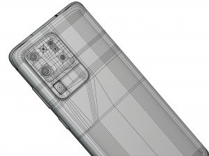 samsung galaxy s20 ultra gray cosmic gray 3D Модель