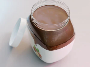 chocolade fles 3D Model