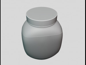 chocolate bottle 3D Model