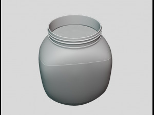 chocolate bottle 3D Model
