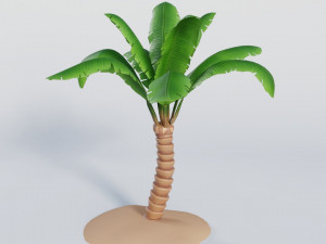 palm trees Model 3D